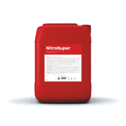 Купит жидкое кислотное моющее средство NitroSuper на кислотной основе. Быстро удаляет известковый налет и молочный камень. Идеальное решение по доступной цене!
